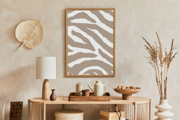 Stylish living room interior design