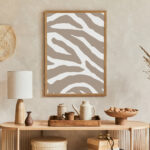 Tendencias de Texturas en el Interiorismo. Elegante diseño interior del salón
