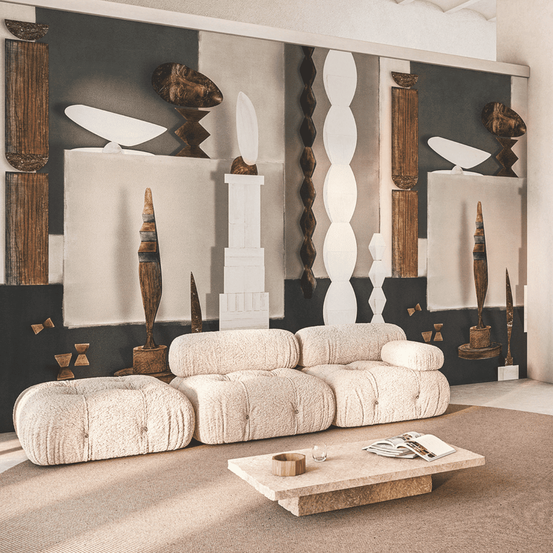 decoración obra arte